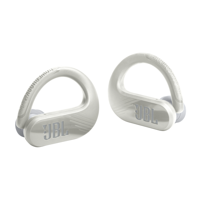 JBL Endurance Peak 3 - White - Dust and water proof True Wireless active earbuds - Detailshot 6 image number null